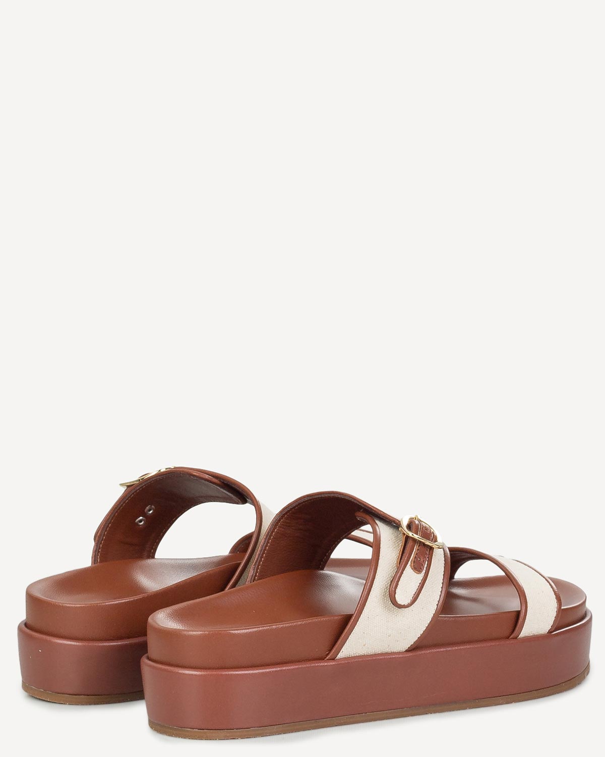 Γυναίκα - Πλατφόρμες-Flatforms - Ancient Greek Sandals Natural