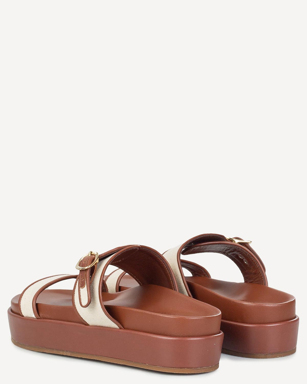 Γυναίκα - Πλατφόρμες-Flatforms - Ancient Greek Sandals Natural