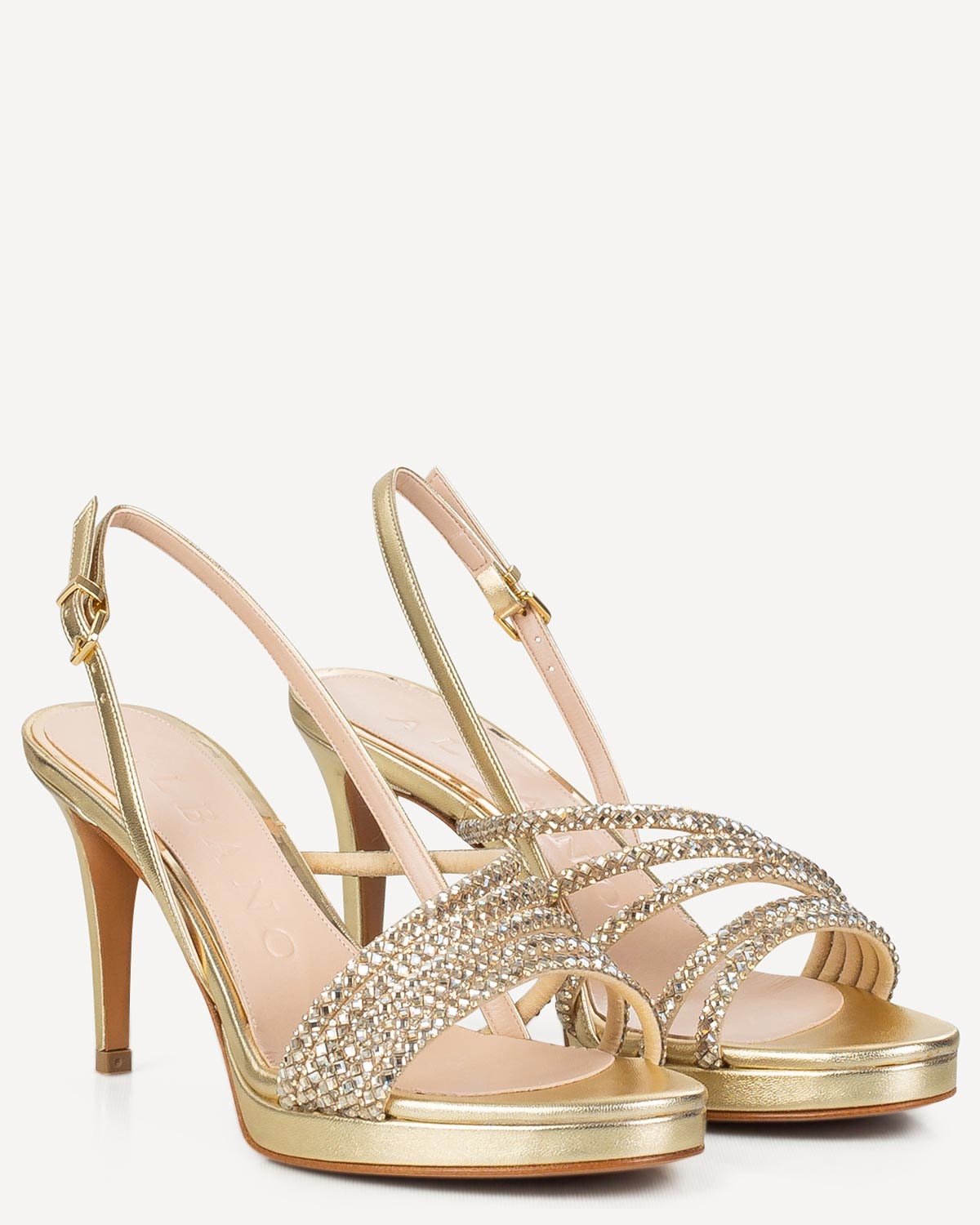 Γυναίκα - Πέδιλα-Σανδάλια - Albano Χρυσό