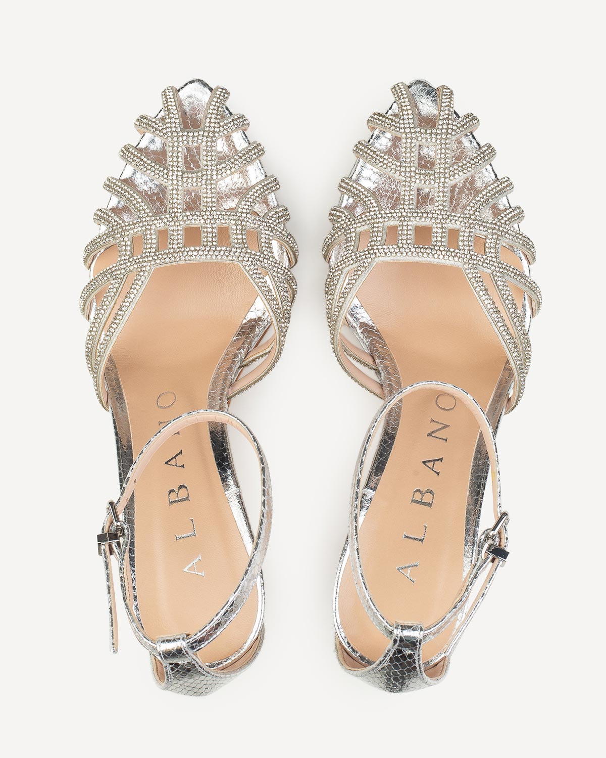 Γυναίκα - Πέδιλα-Σανδάλια - Albano Ασημί
