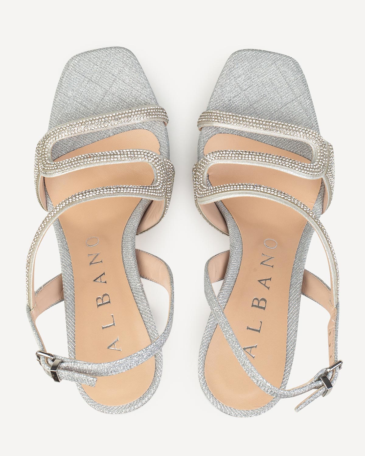 Γυναίκα - Πέδιλα-Σανδάλια - Albano Ασημί