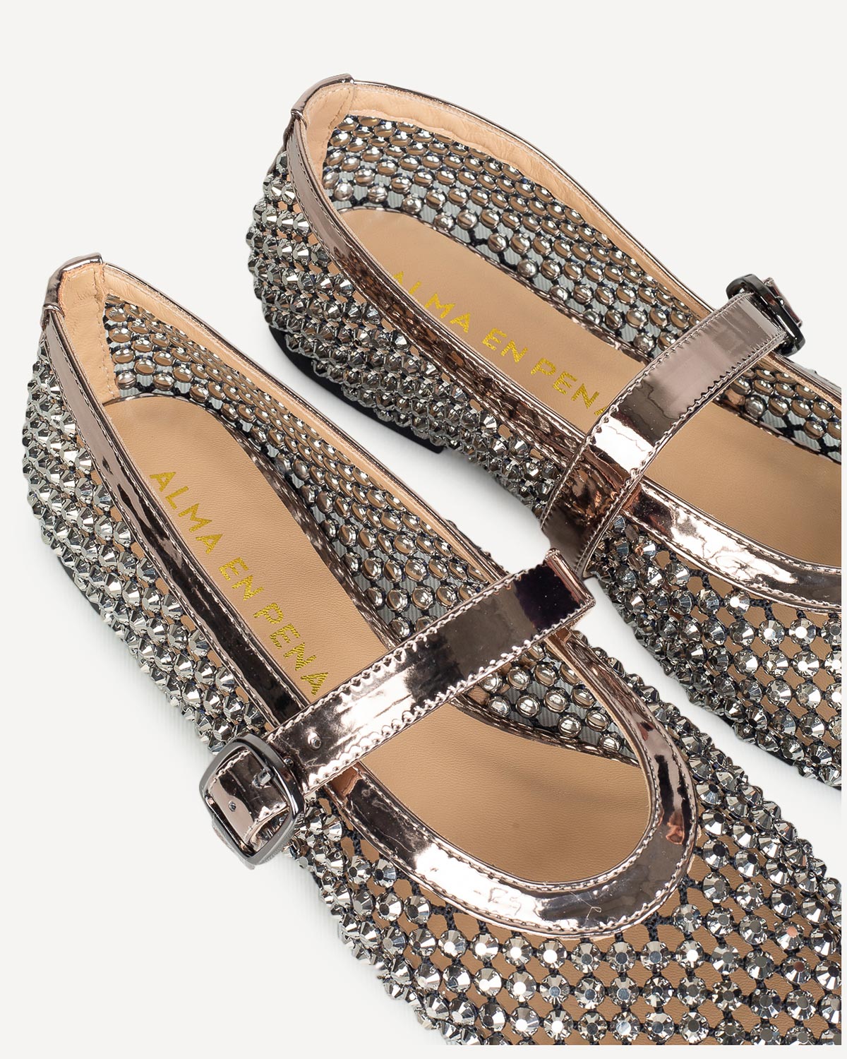 Γυναίκα - Μοκασίνια-Μπαλαρίνες - Alma En Pena Μεταλλικό