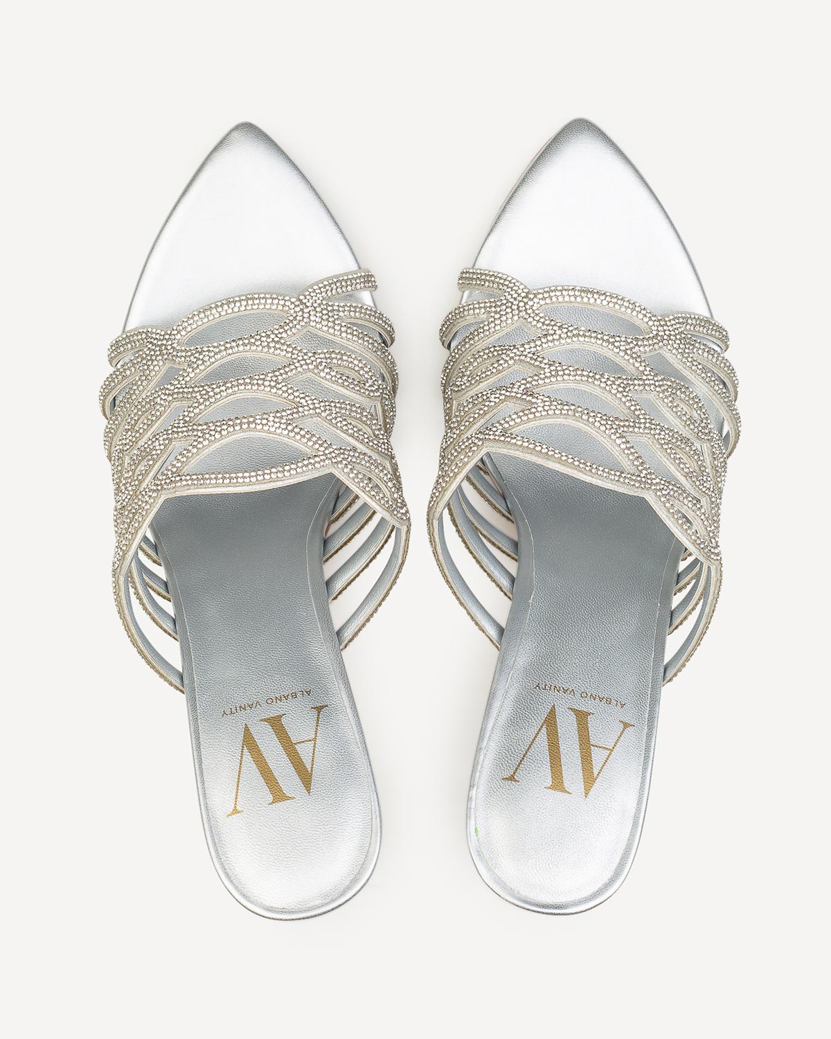Γυναίκα - Πέδιλα-Σανδάλια - Albano Vanity Ασημί