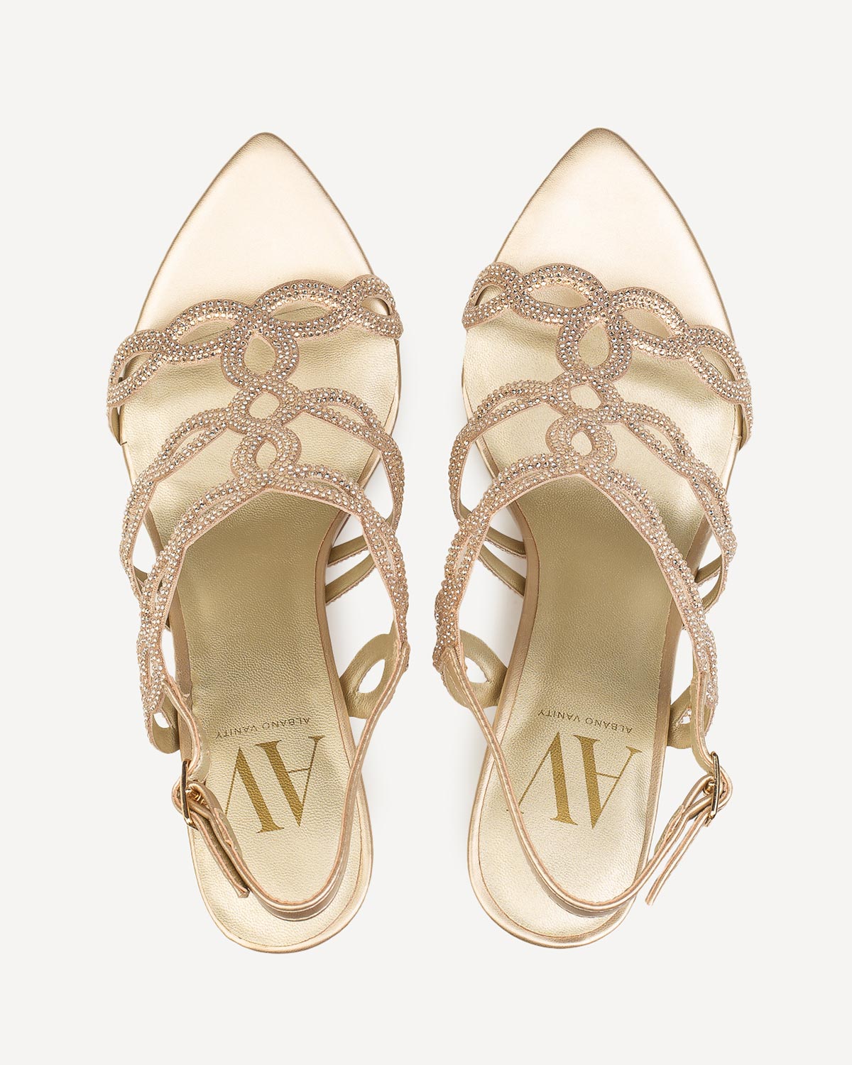 Γυναίκα - Πέδιλα-Σανδάλια - Albano Vanity Μπρονζέ