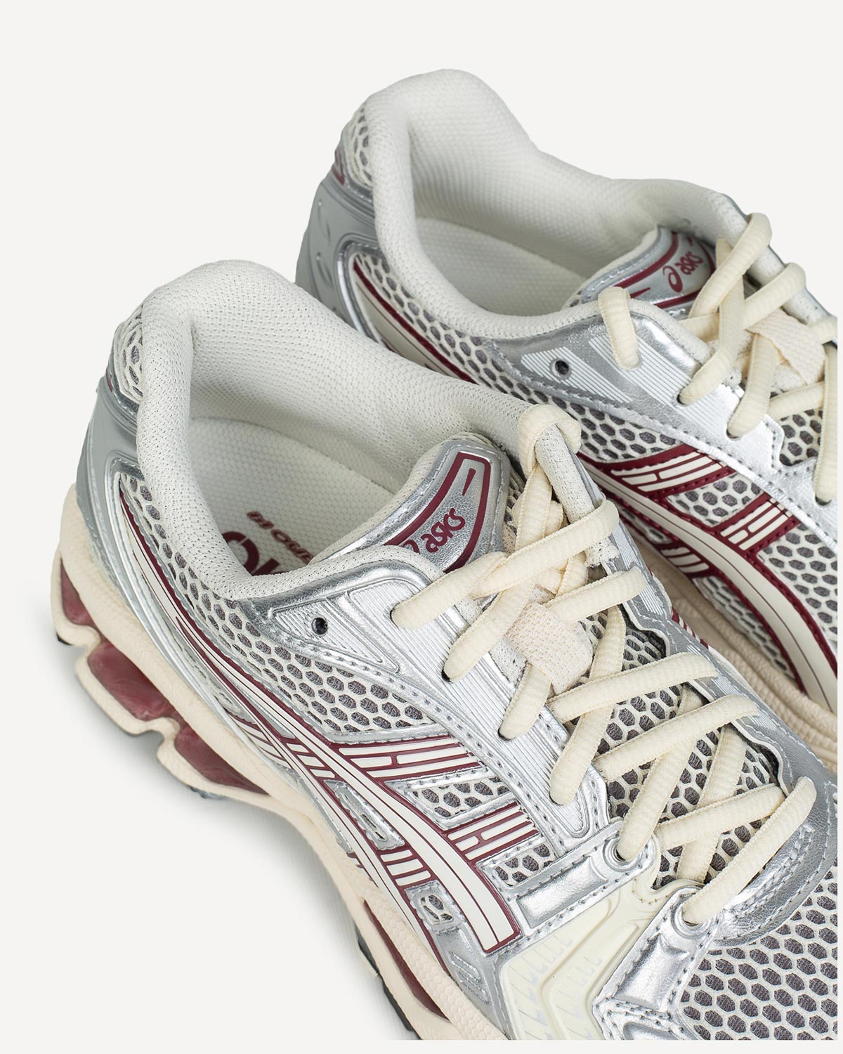 Γυναίκα - Sneakers - Asics Ασημί-Μπορντώ