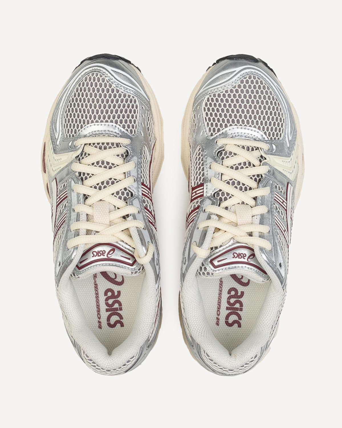 Γυναίκα - Sneakers - Asics Ασημί-Μπορντώ