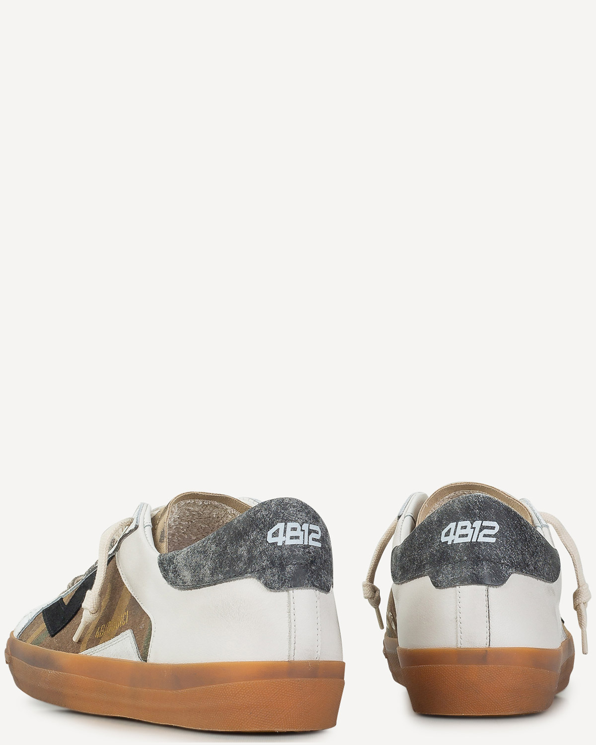 Άνδρας - Sneakers - 4B12 Λευκό