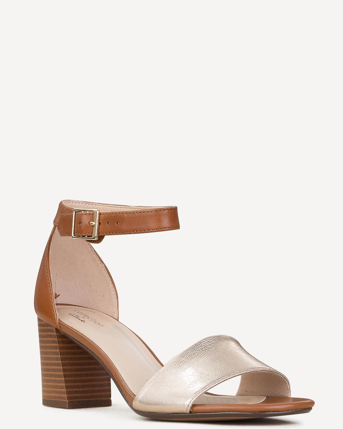 Γυναίκα - Πέδιλα-Σανδάλια - Clarks Χρυσό