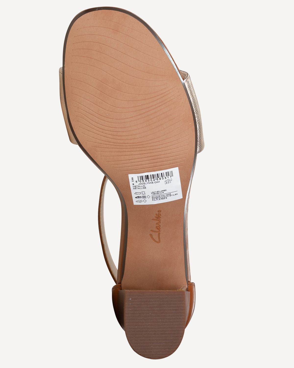 Γυναίκα - Πέδιλα-Σανδάλια - Clarks Χρυσό