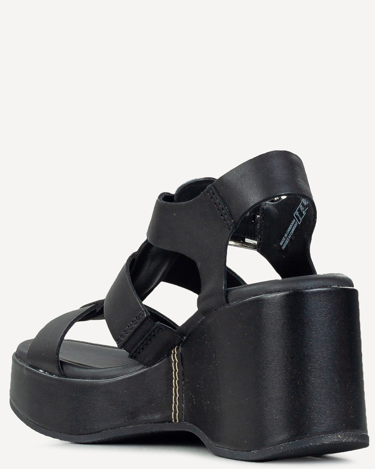 Γυναίκα - Πλατφόρμες-Flatforms - Clarks Μαύρο