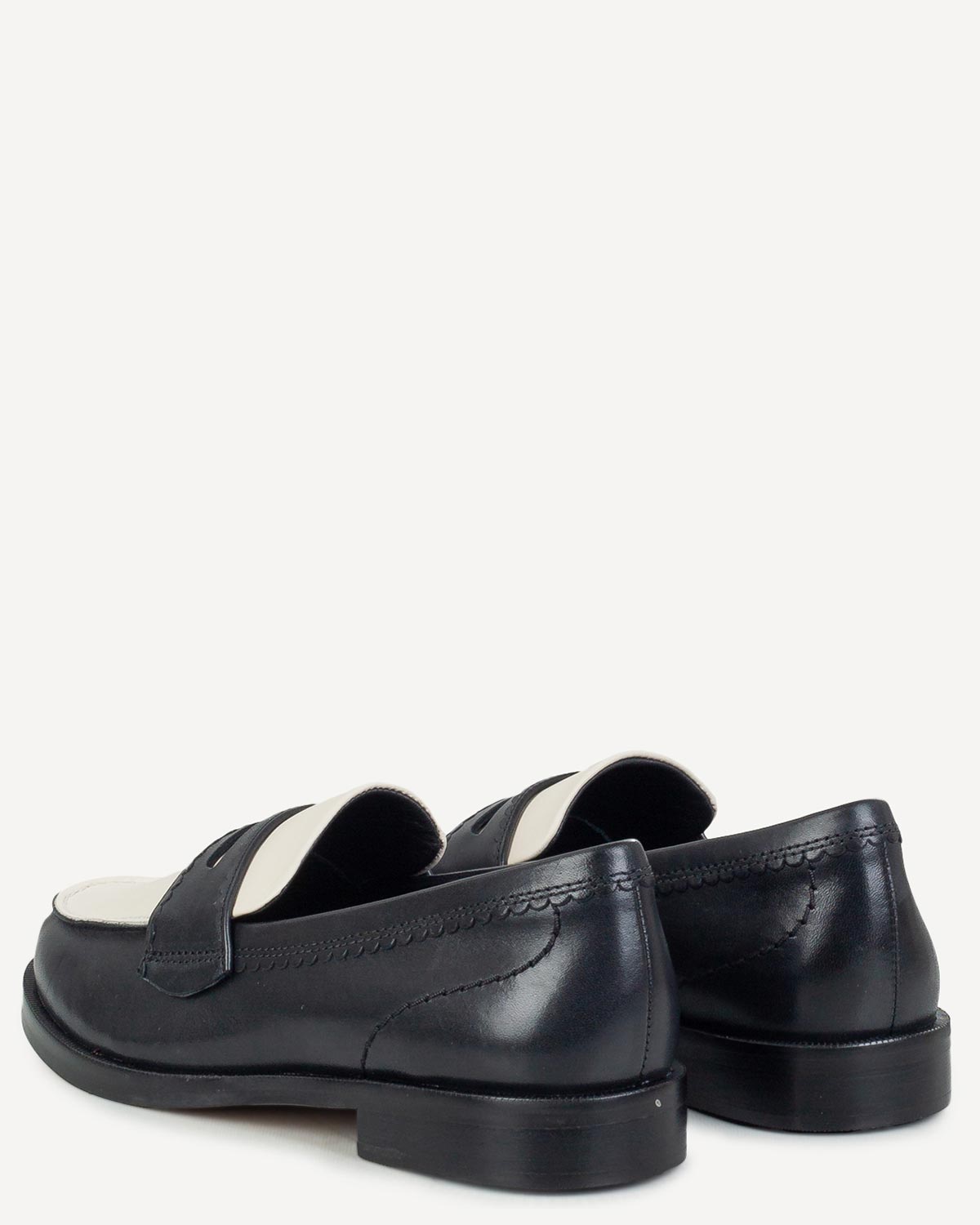 Γυναίκα - Μοκασίνια-Μπαλαρίνες - Clarks Μαύρο-Off White