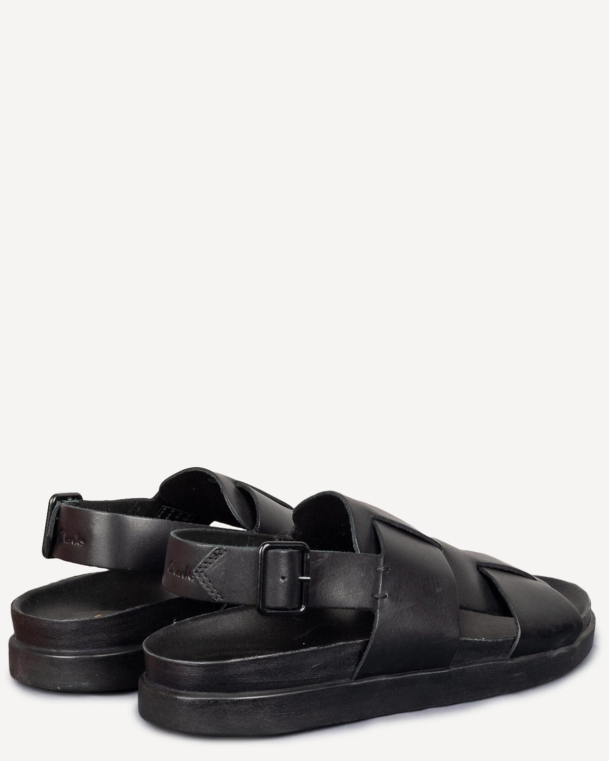 Άνδρας - Πέδιλα-Σανδάλια - Clarks Μαύρο