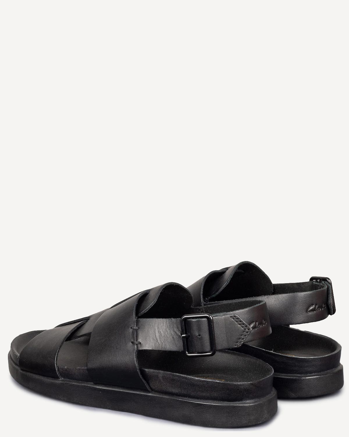 Άνδρας - Πέδιλα-Σανδάλια - Clarks Μαύρο