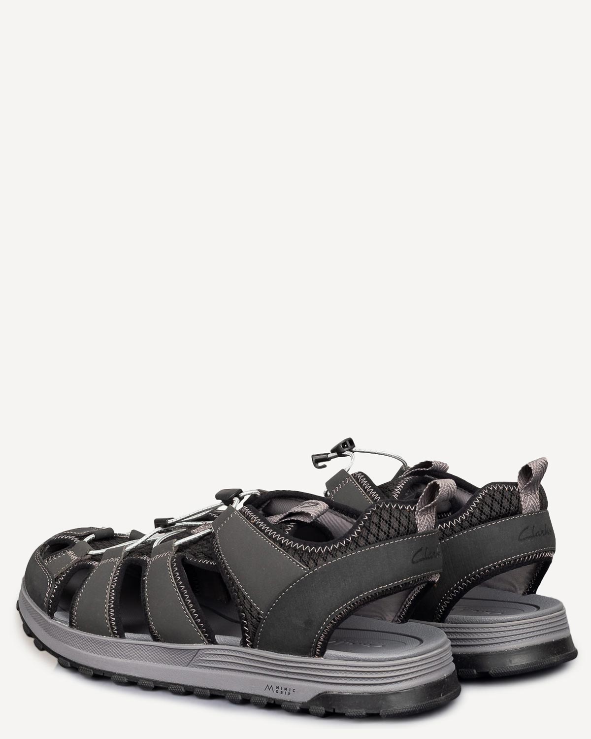 Άνδρας - Πέδιλα-Σανδάλια - Clarks Μαύρο