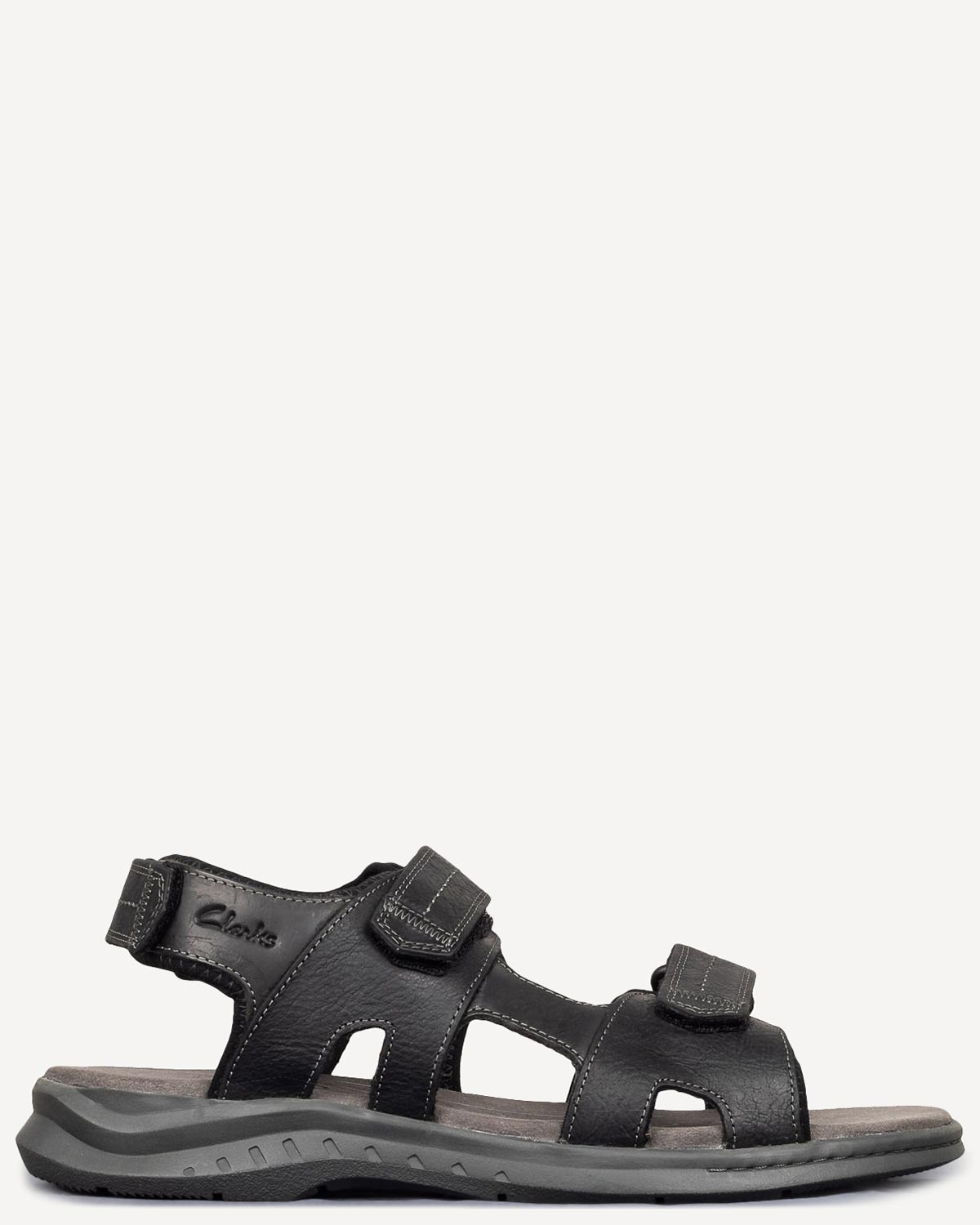 Άνδρας - Πέδιλα-Σανδάλια - Clarks Μαύρο