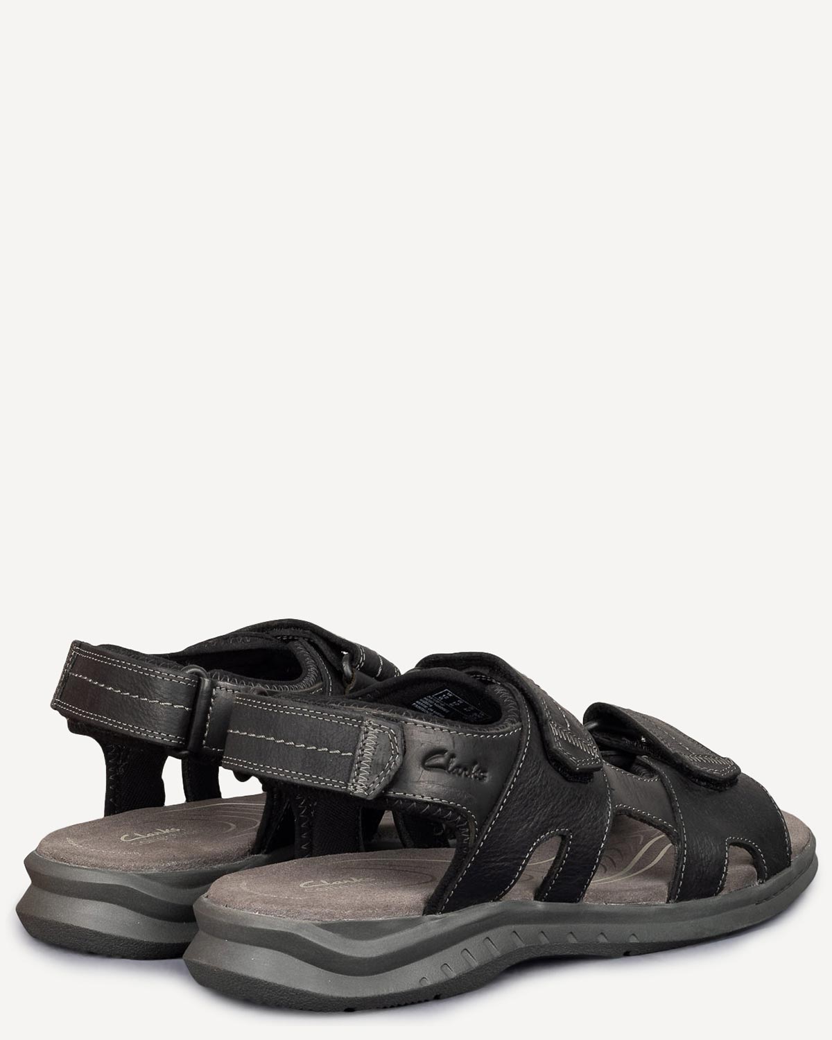 Άνδρας - Πέδιλα-Σανδάλια - Clarks Μαύρο