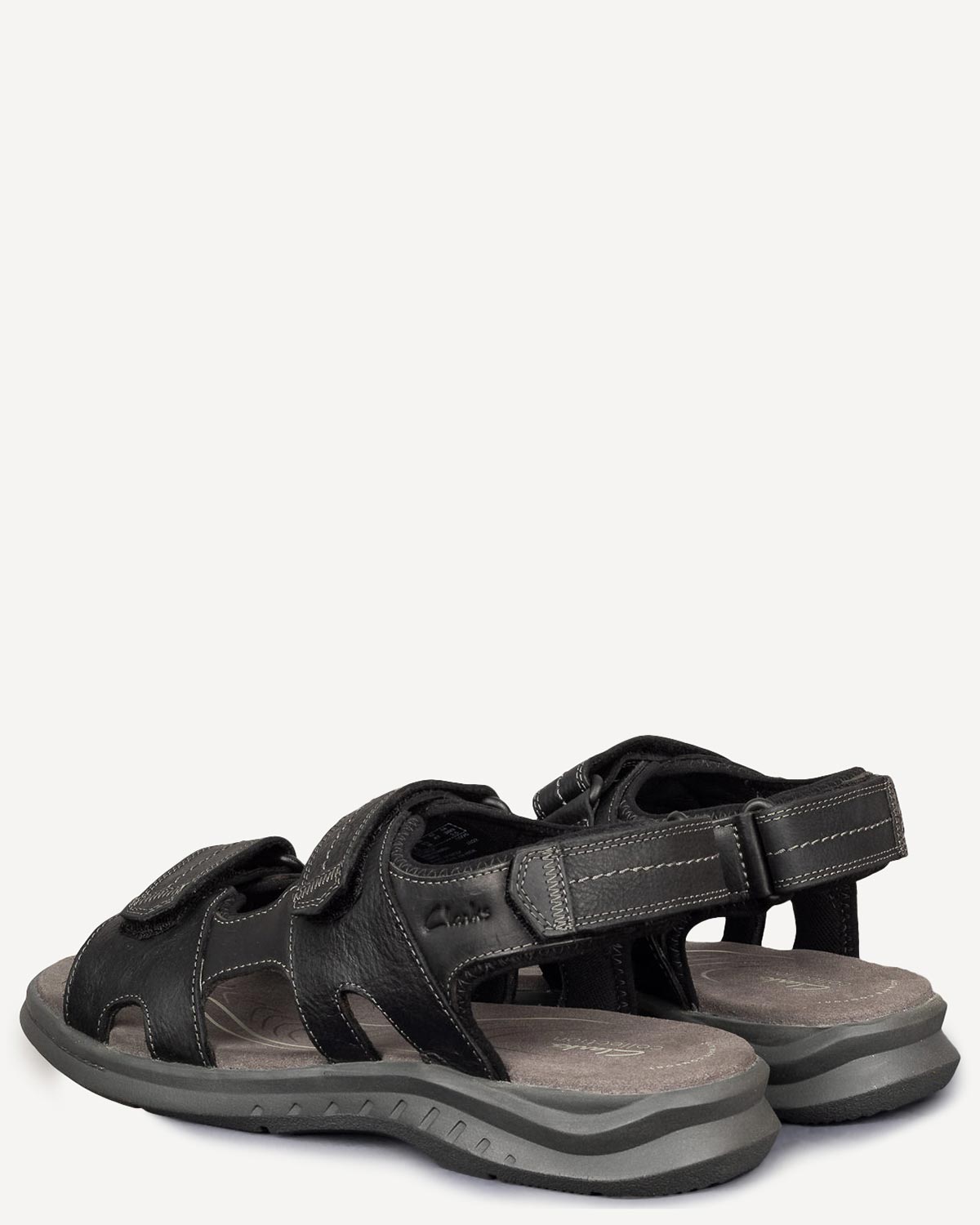 Άνδρας - Πέδιλα-Σανδάλια - Clarks Μαύρο