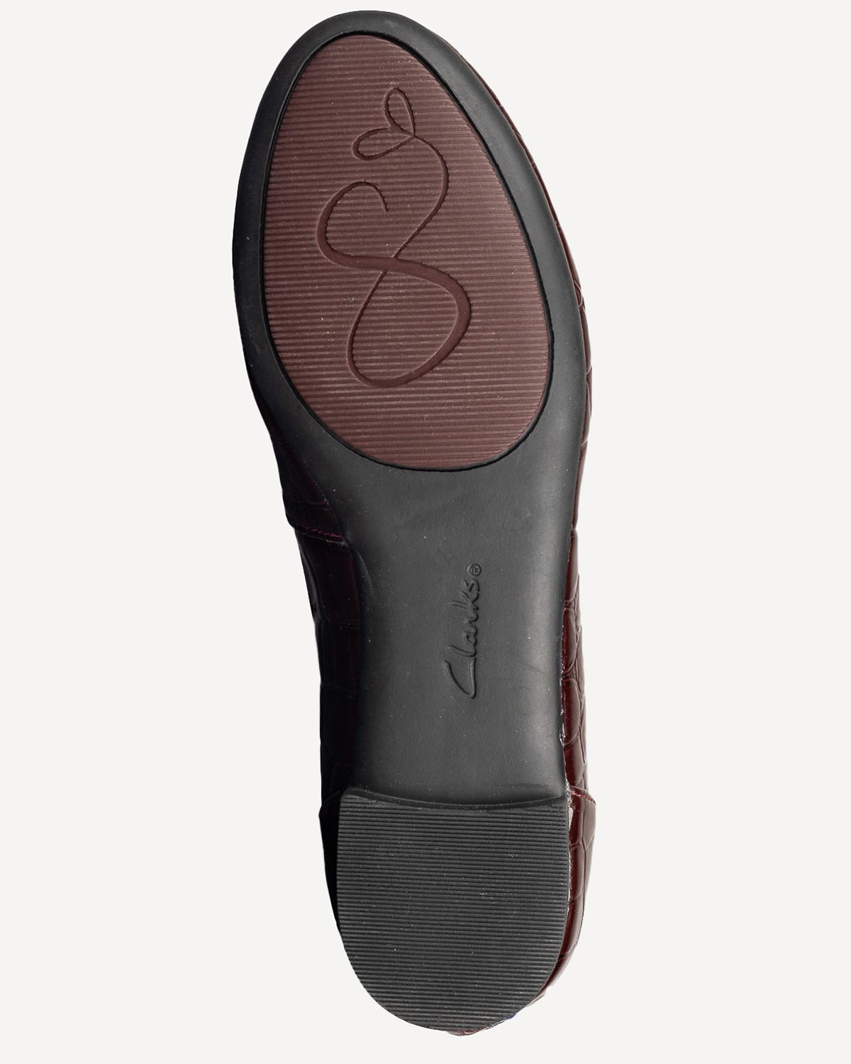 Γυναίκα - Μοκασίνια-Μπαλαρίνες - Clarks Μπορντώ