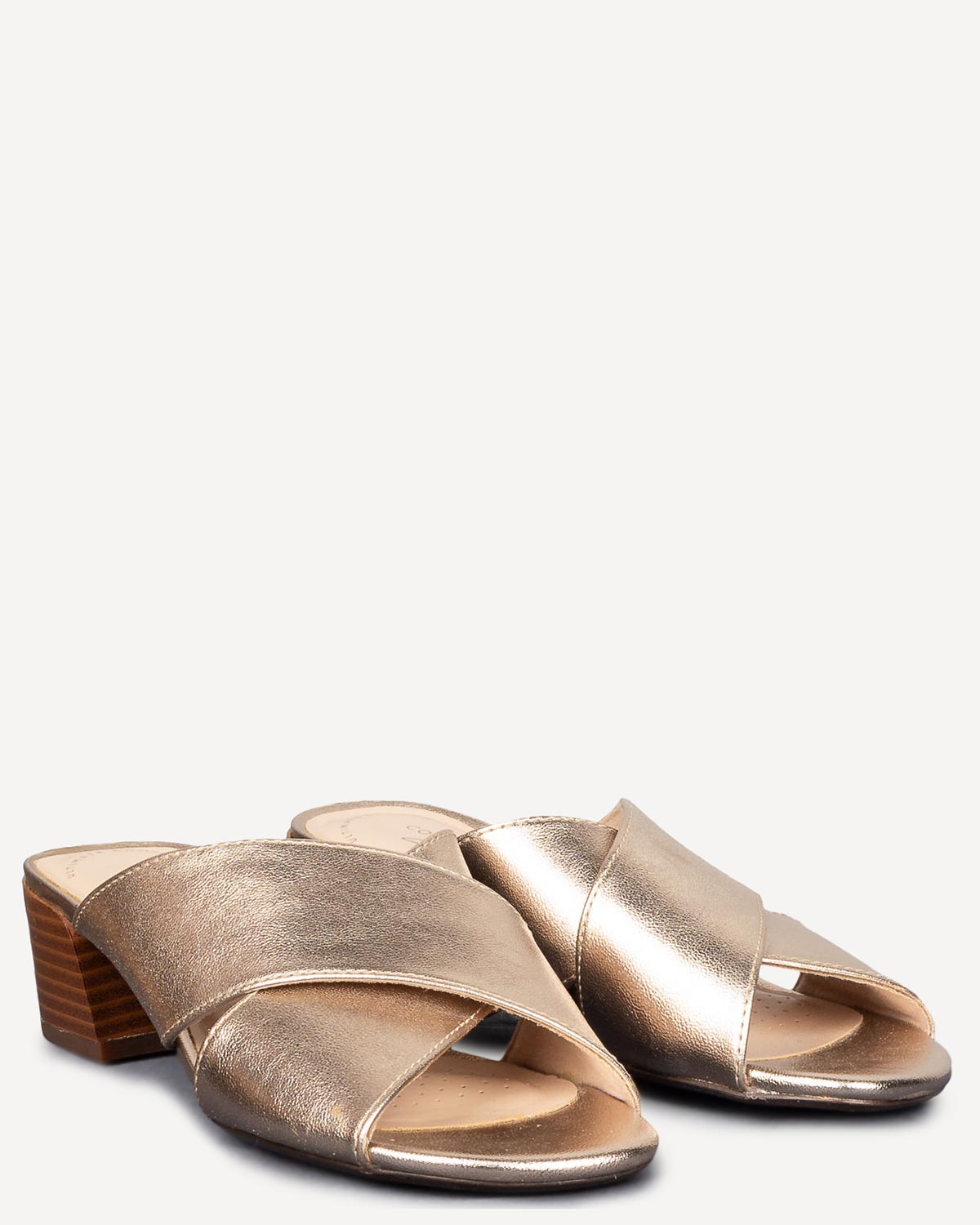 Γυναίκα - Πέδιλα-Σανδάλια - Clarks Μεταλλικό