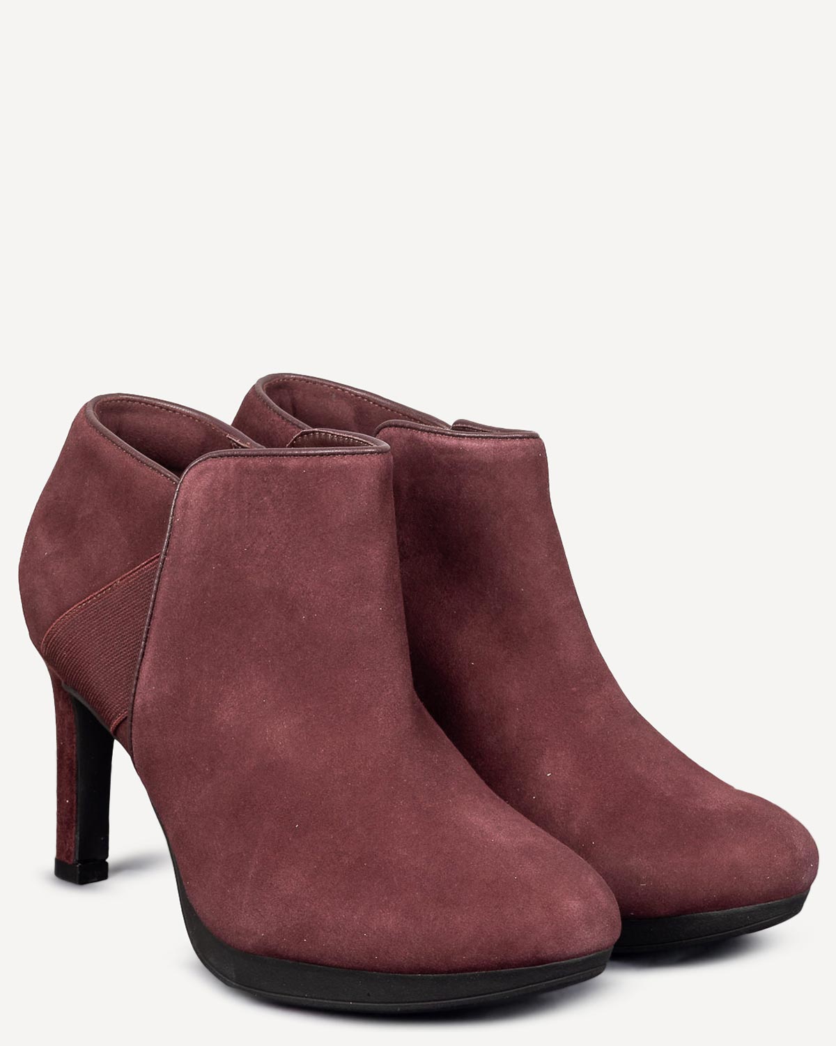 Γυναίκα - Μπότες - Μποτάκια - Clarks Μπορντώ