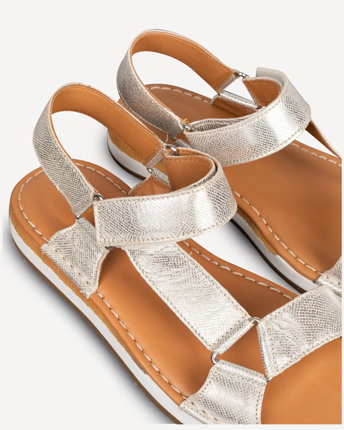 Γυναίκα - Πέδιλα-Σανδάλια - Clarks Ασημί