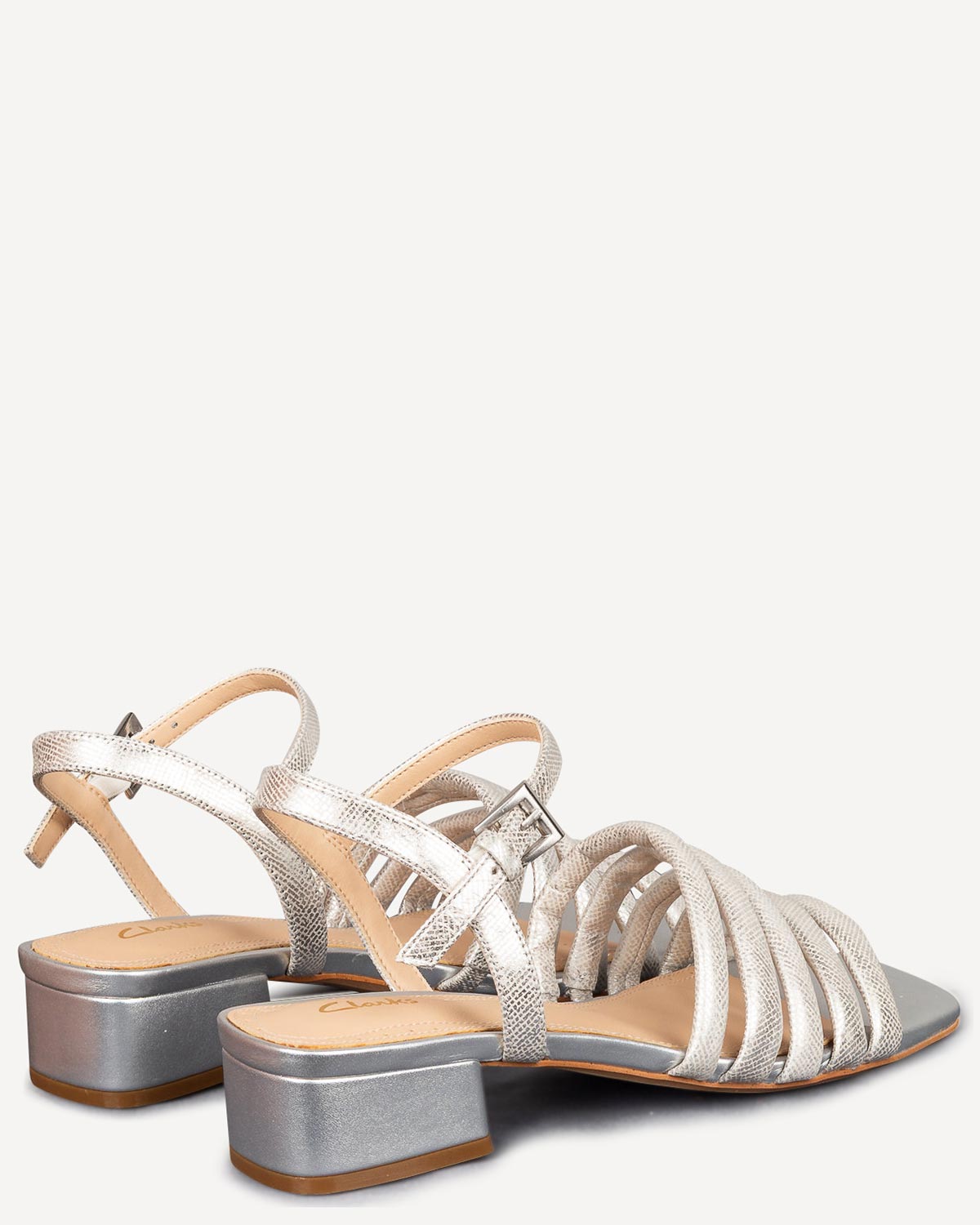 Γυναίκα - Πέδιλα-Σανδάλια - Clarks Ασημί