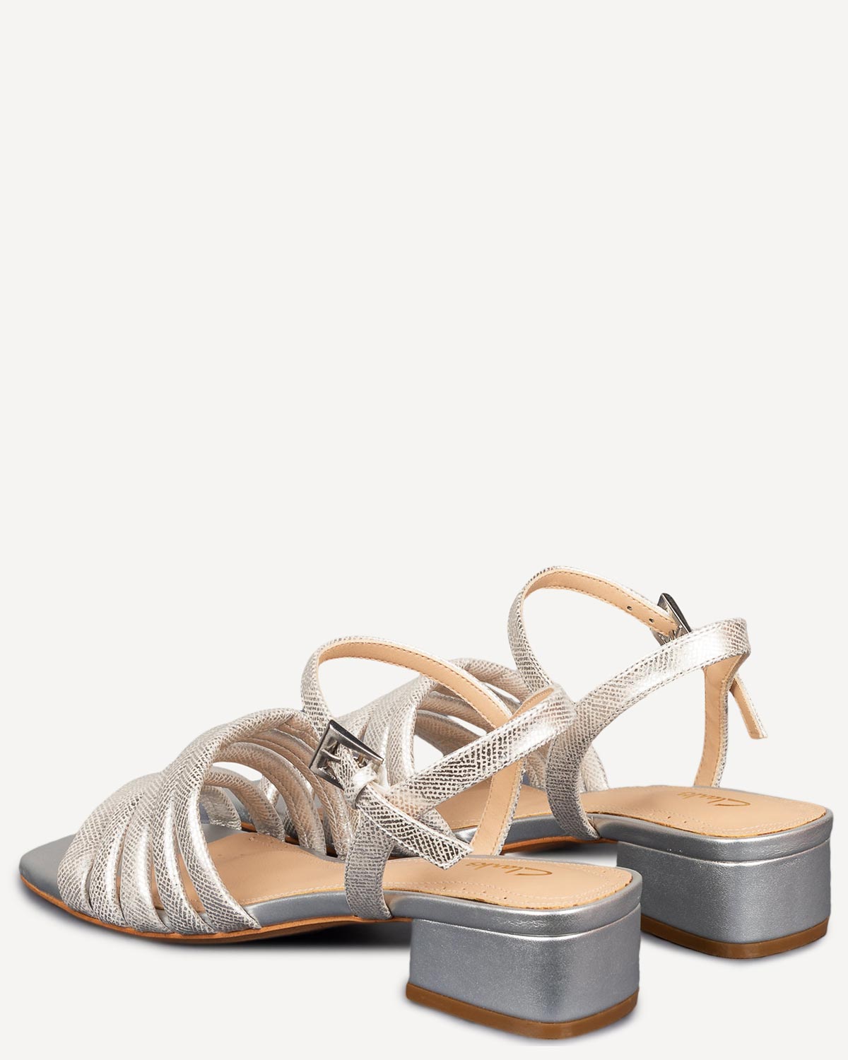 Γυναίκα - Πέδιλα-Σανδάλια - Clarks Ασημί