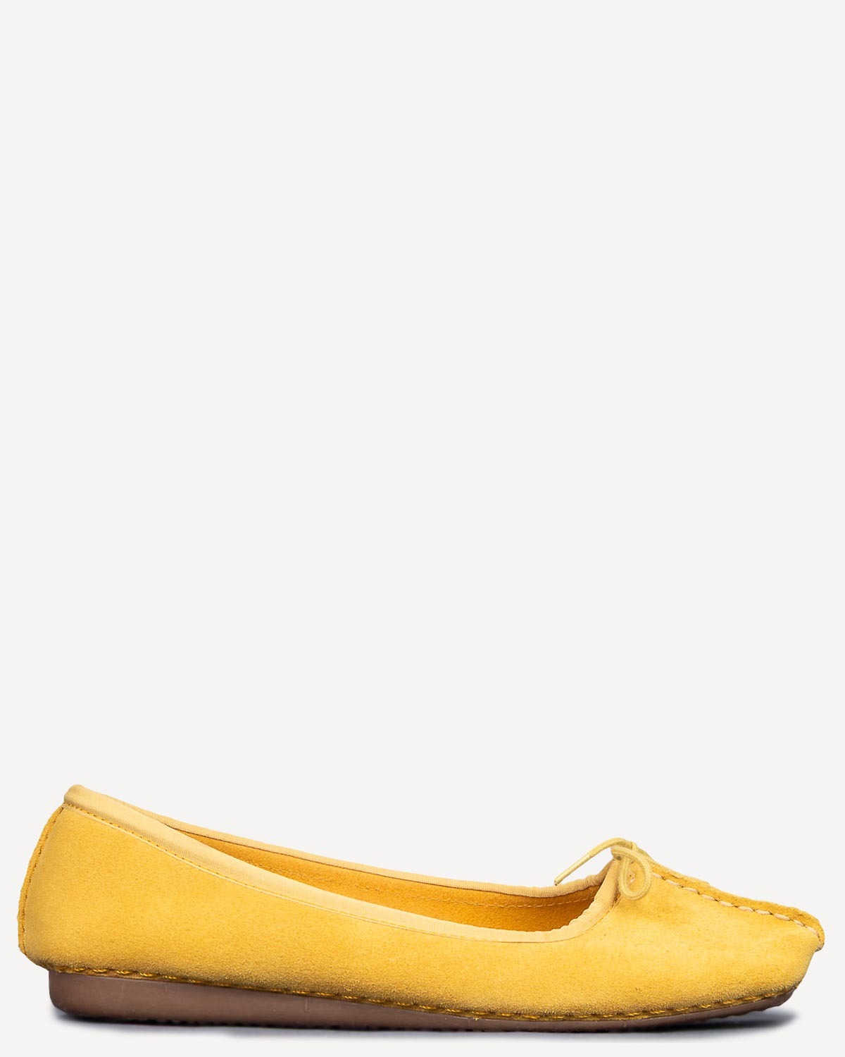 Γυναίκα - Μοκασίνια-Μπαλαρίνες - Clarks Κίτρινο