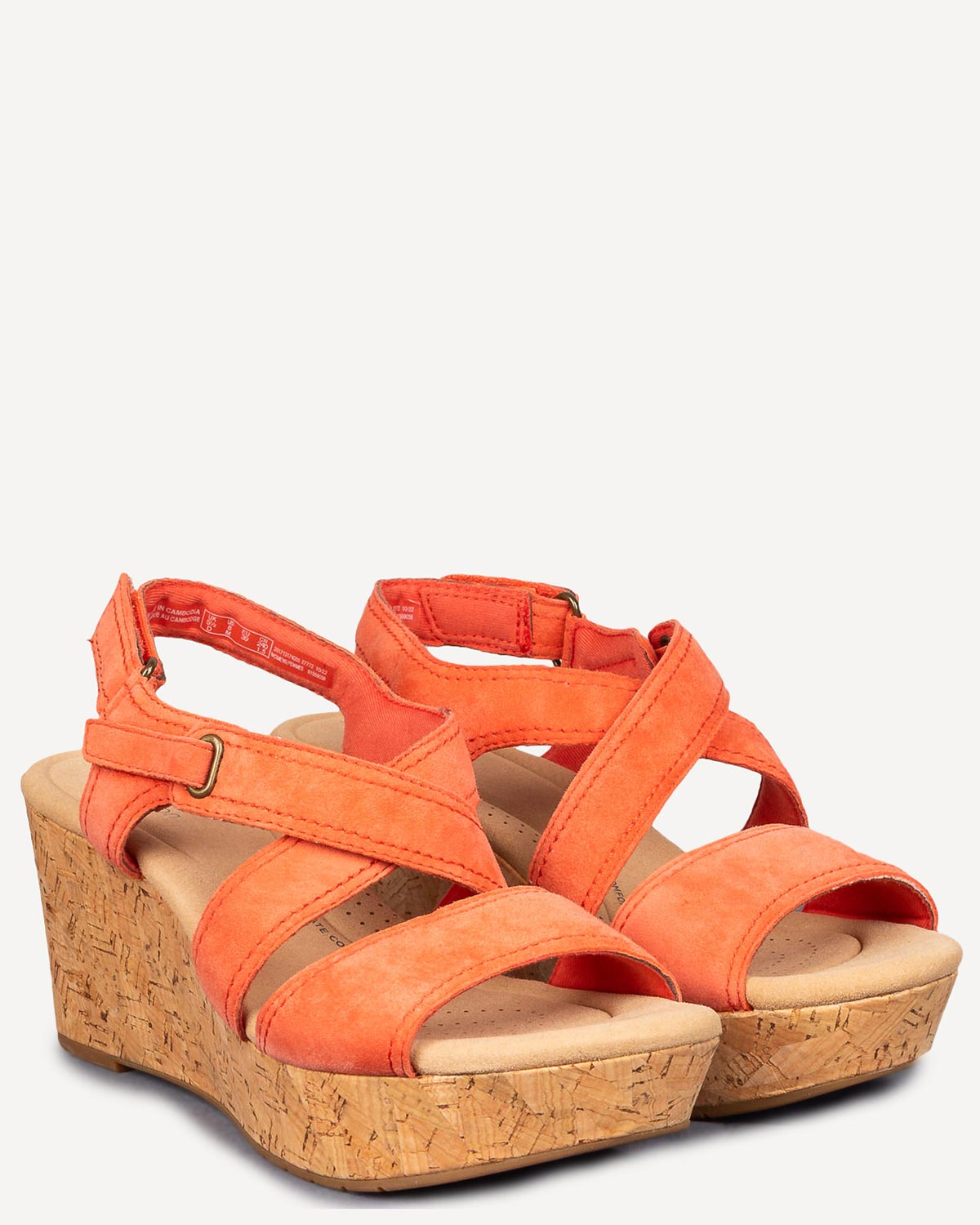 Γυναίκα - Πλατφόρμες-Flatforms - Clarks Κόκκινο