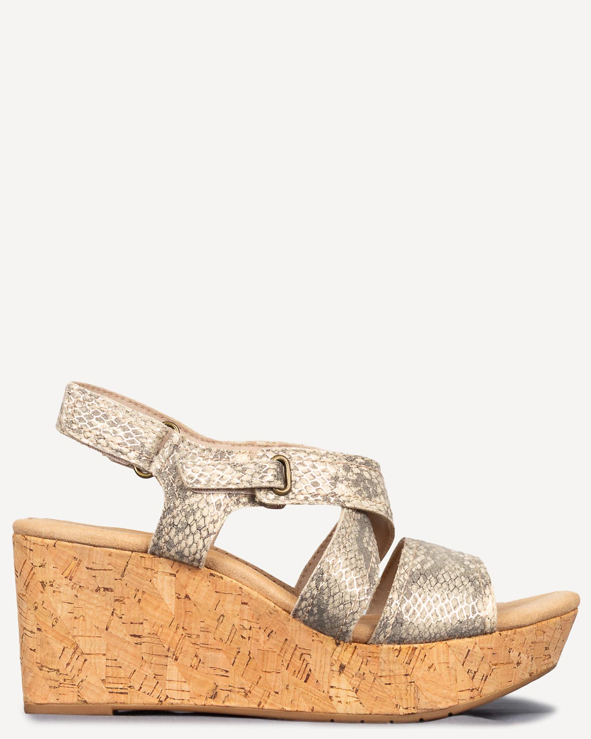 Γυναίκα - Πλατφόρμες-Flatforms - Clarks Animal Print