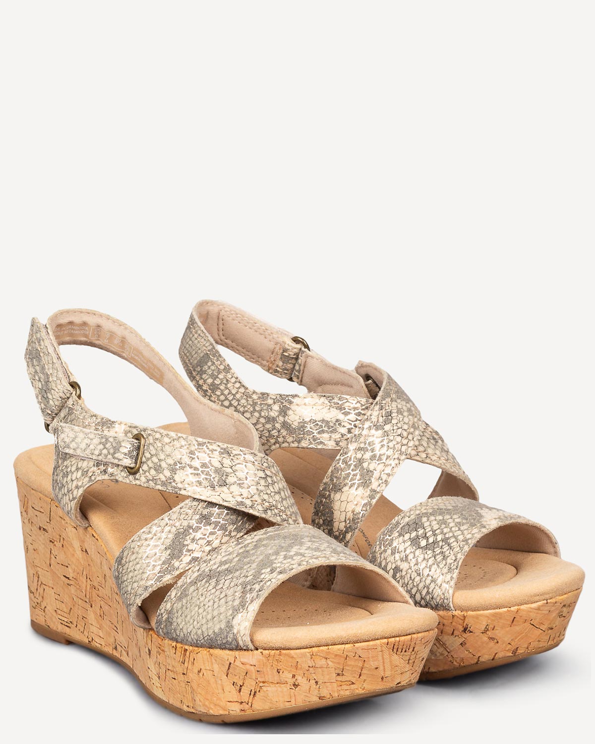 Γυναίκα - Πλατφόρμες-Flatforms - Clarks Animal Print