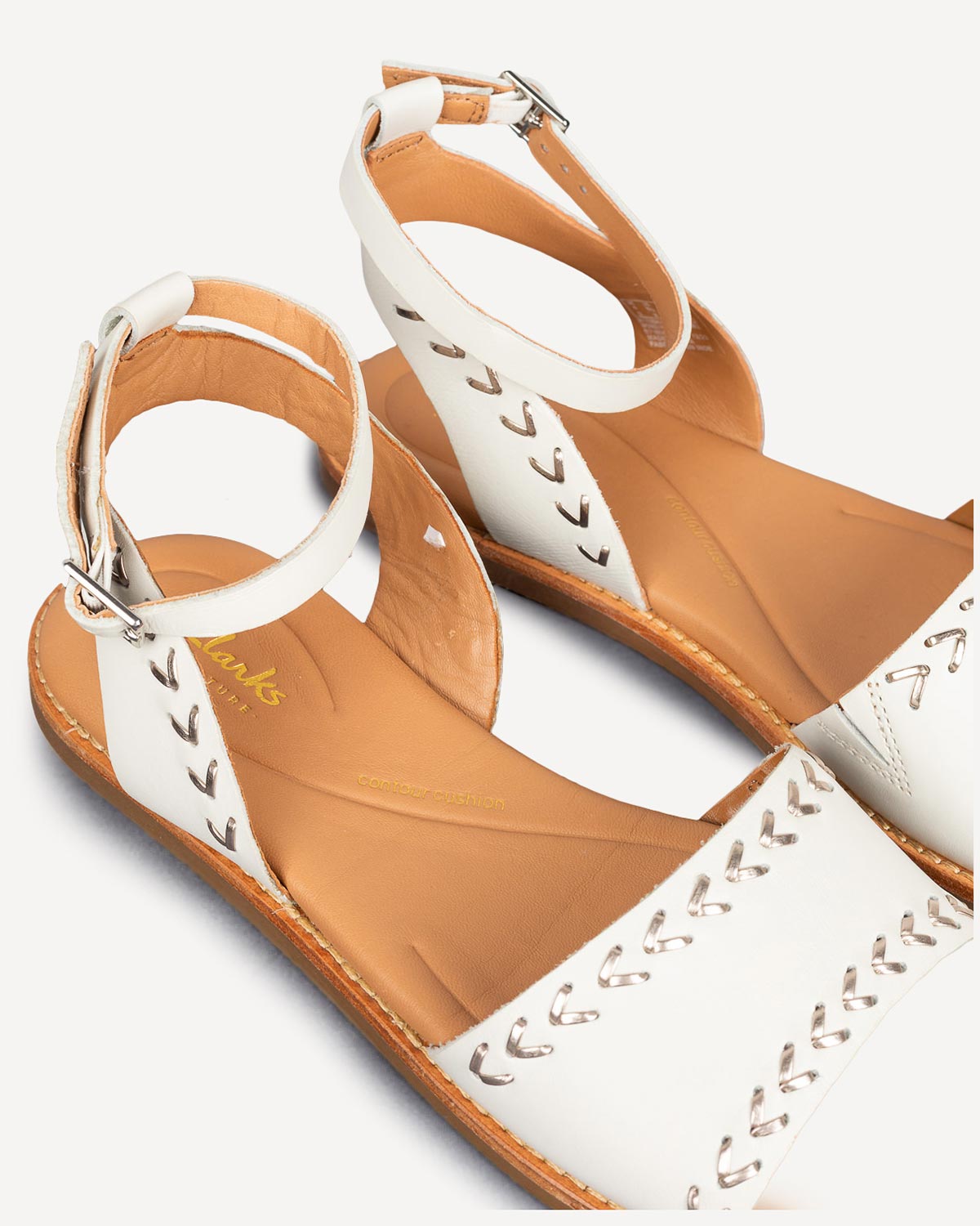 Γυναίκα - Πέδιλα-Σανδάλια - Clarks Off White