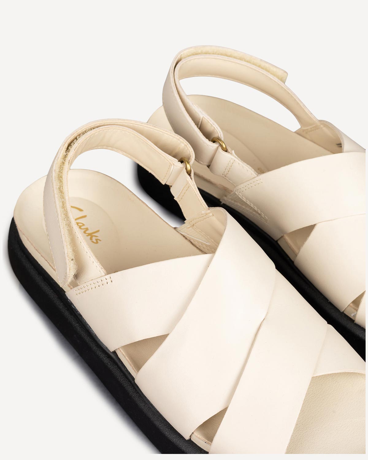 Γυναίκα - Πέδιλα-Σανδάλια - Clarks Off White