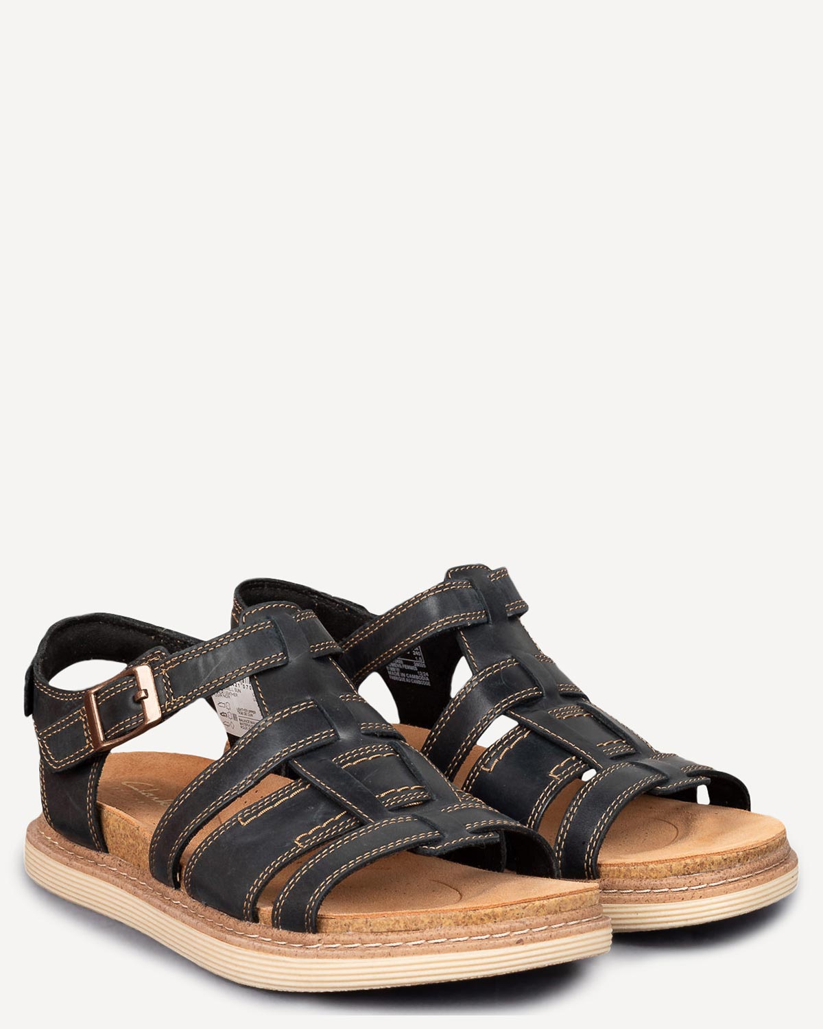 Γυναίκα - Πέδιλα-Σανδάλια - Clarks Μαύρο