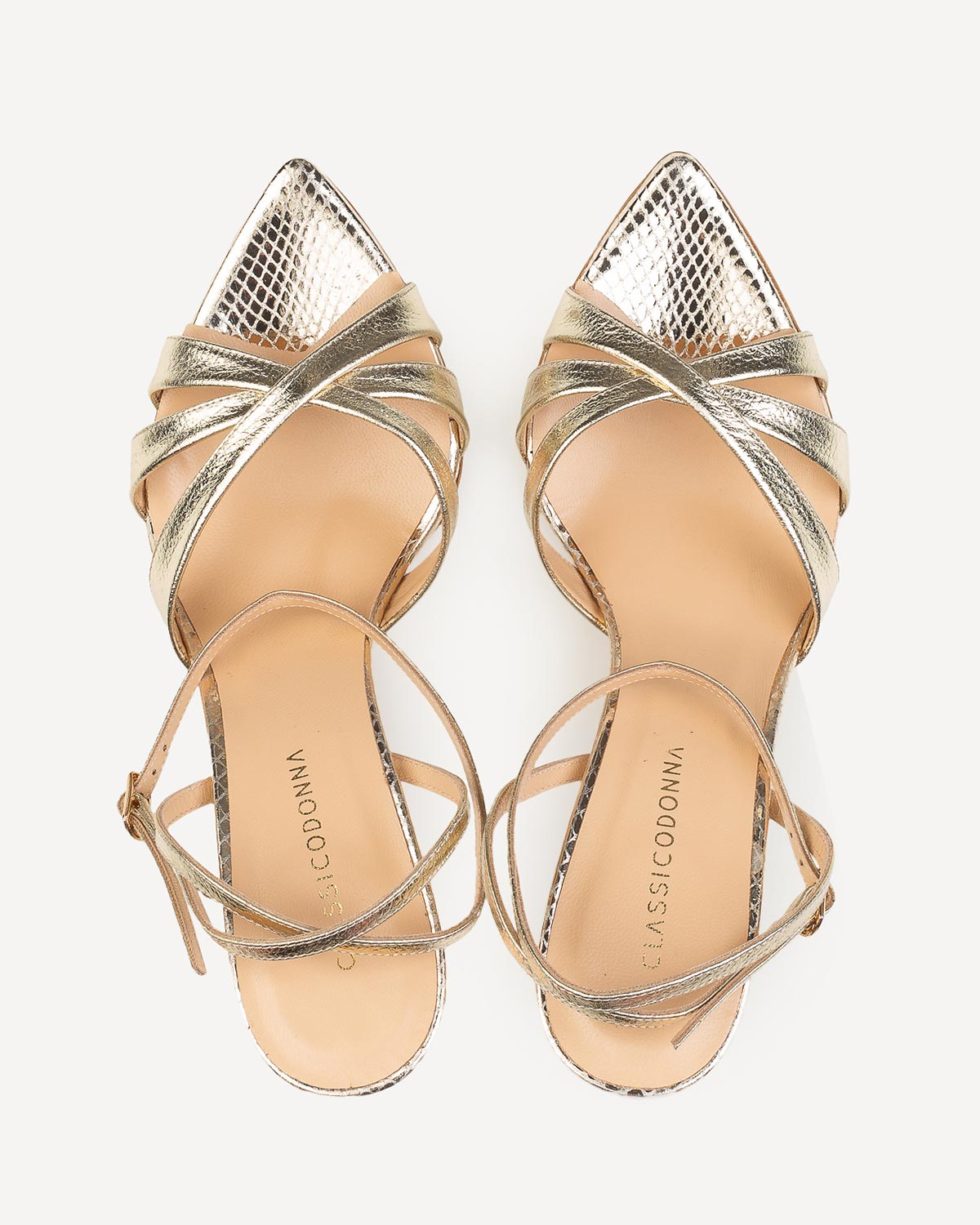 Γυναίκα - Πέδιλα-Σανδάλια - Classico Donna Χρυσό