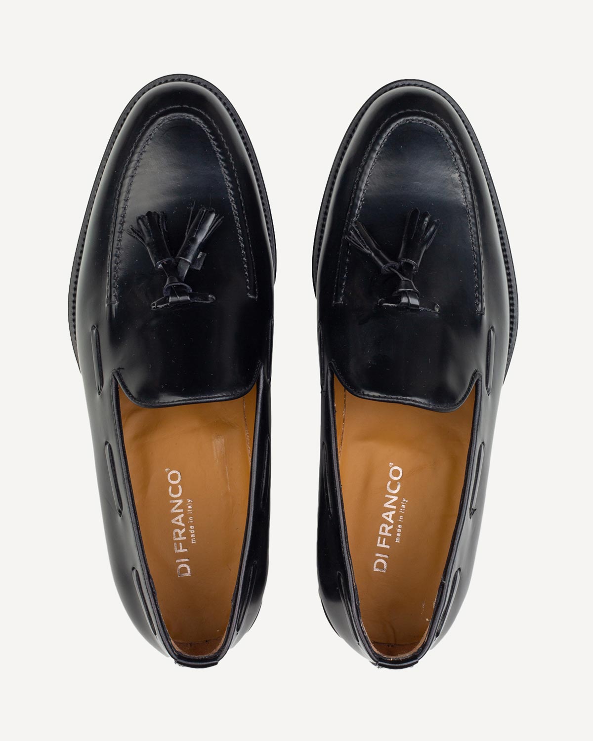 Άνδρας - Μοκασίνια - Di Franco Μαύρο