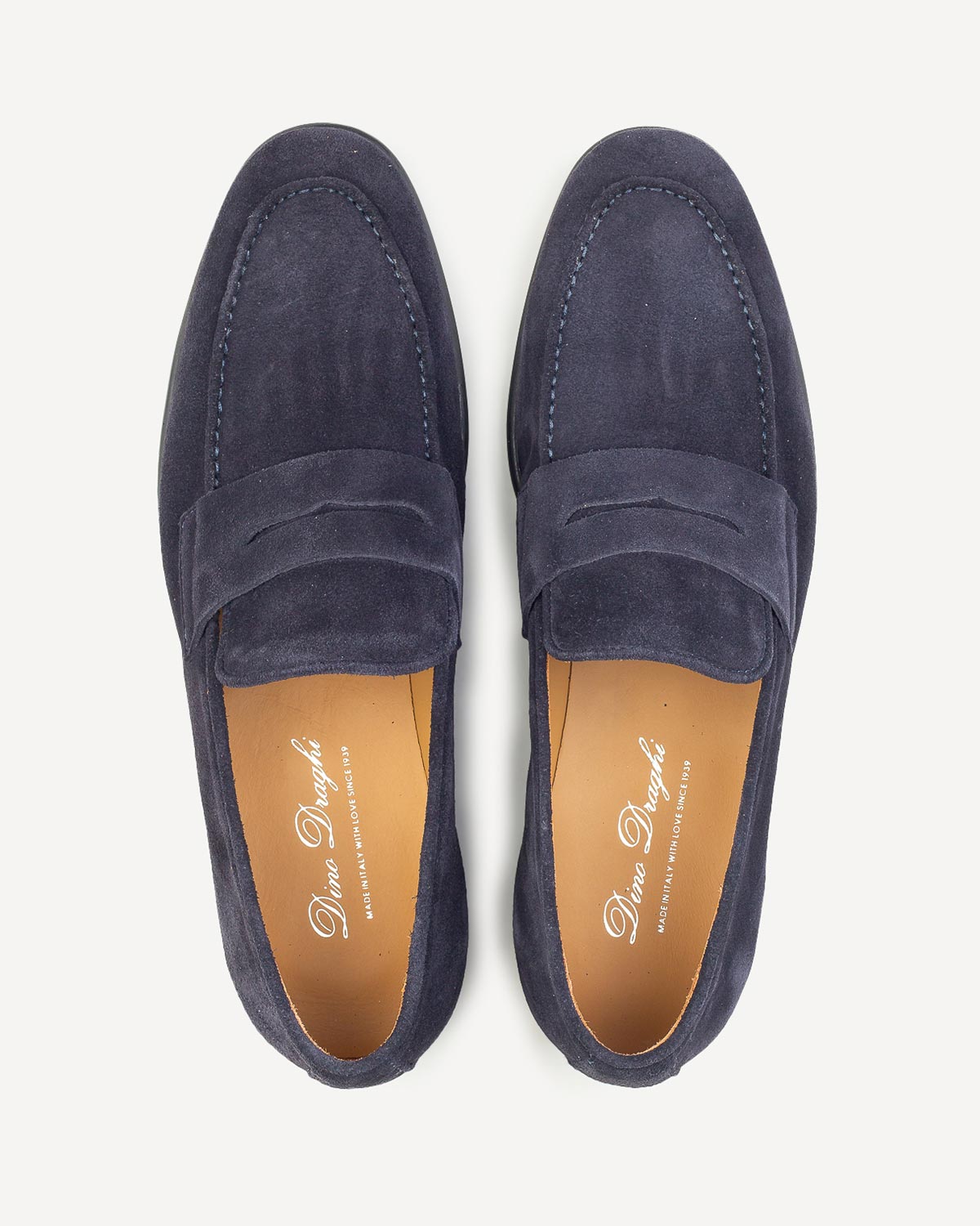 Άνδρας - Μοκασίνια - Dino Draghi Μπλε