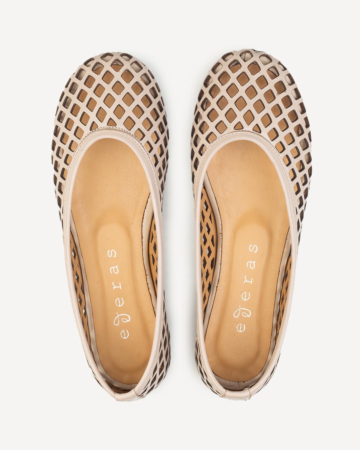Γυναίκα - Μοκασίνια-Μπαλαρίνες - Etheras Μπεζ