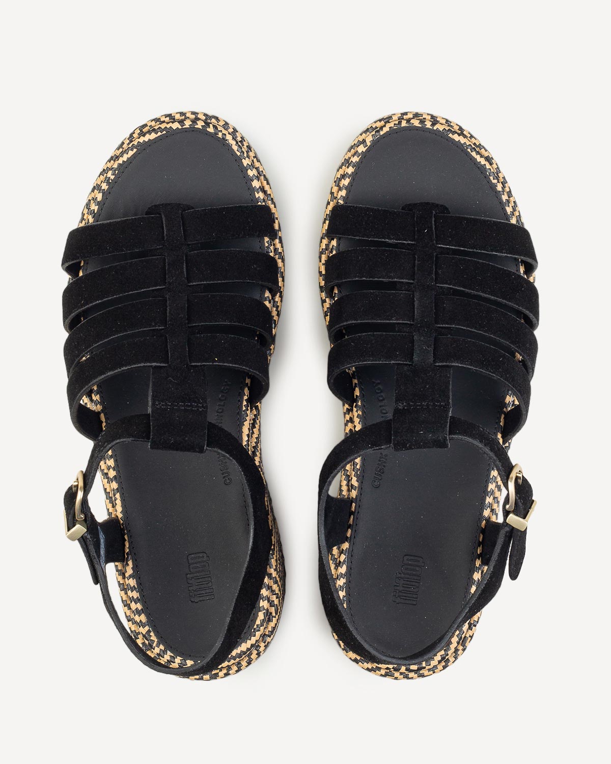 Γυναίκα - Πέδιλα-Σανδάλια - Fitflop Μαύρο