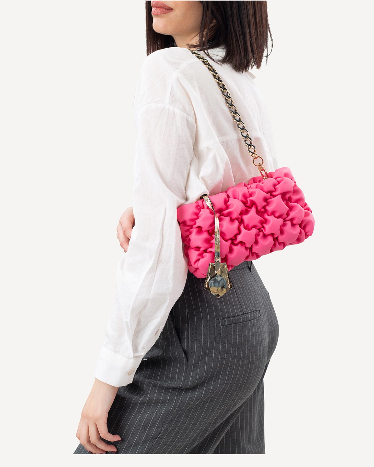 Γυναίκα - Shoulder Bags - Frnc Φούξια