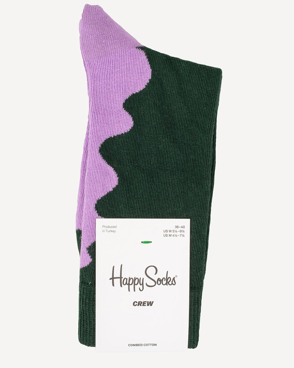Άνδρας - Κάλτσες - Happy Socks Πράσινο-Μωβ