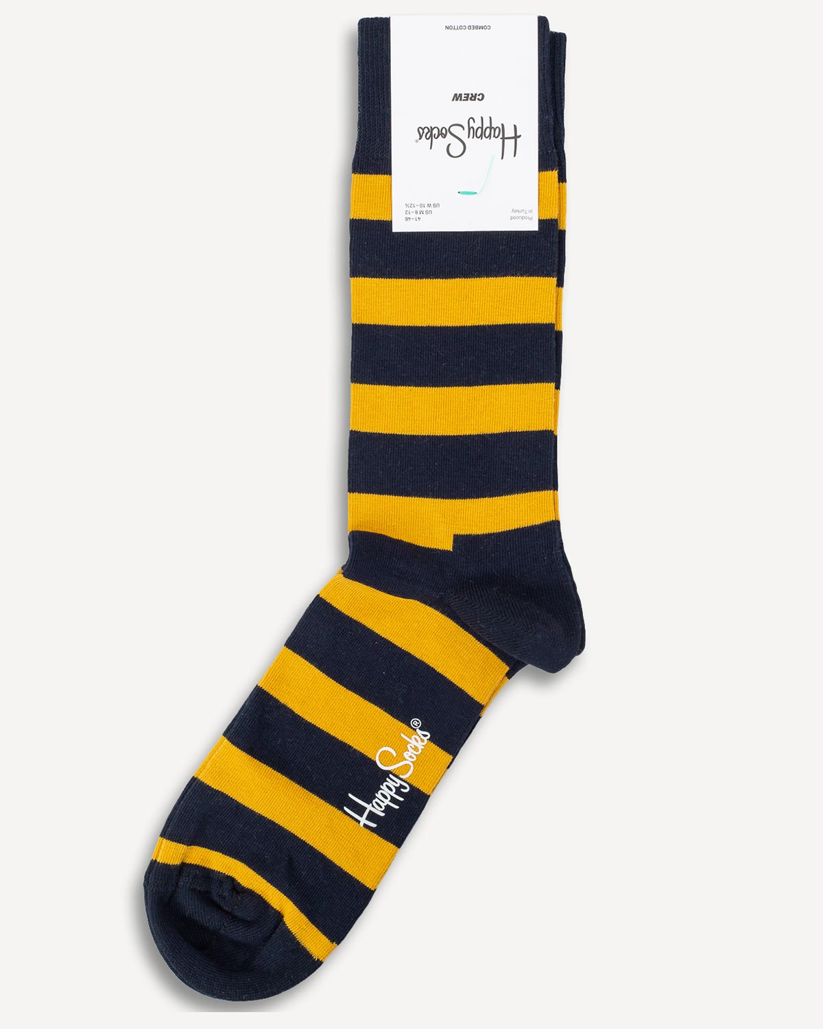 Άνδρας - Κάλτσες - Happy Socks Μαύρο-Κίτρινο