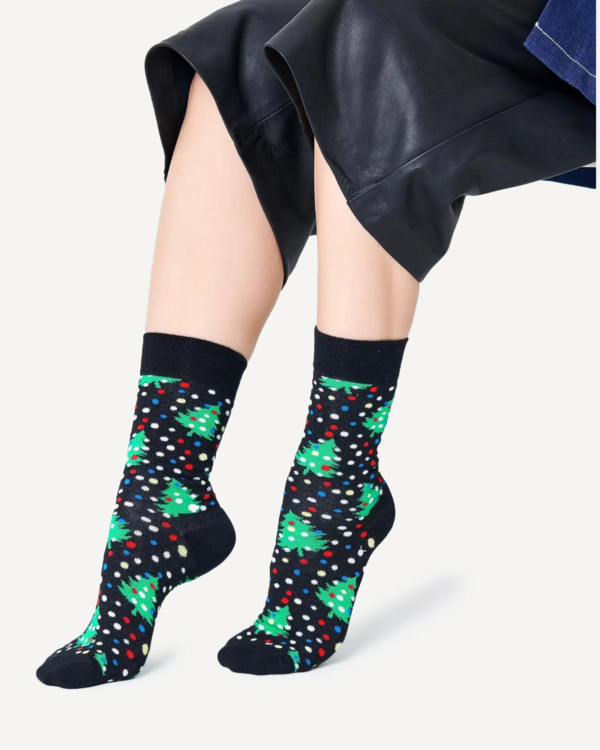 Γυναίκα - Κάλτσες - Happy Socks Μαύρο