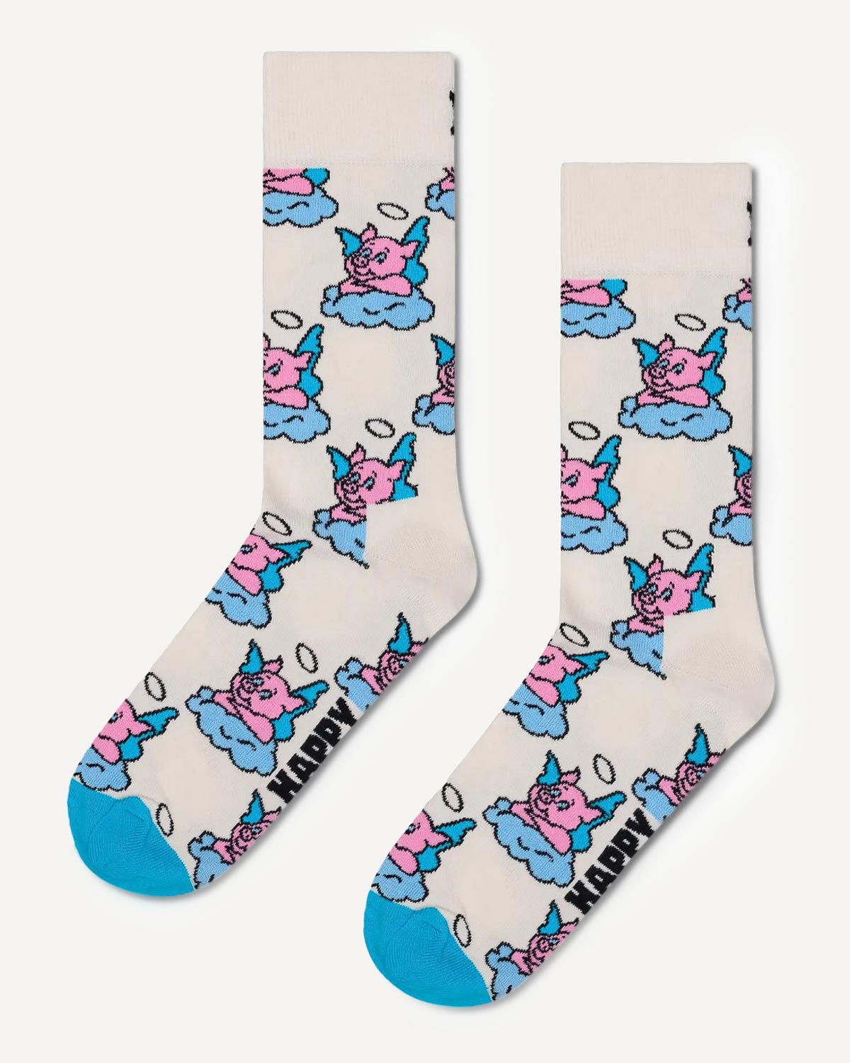 Γυναίκα - Κάλτσες - Happy Socks Λευκό