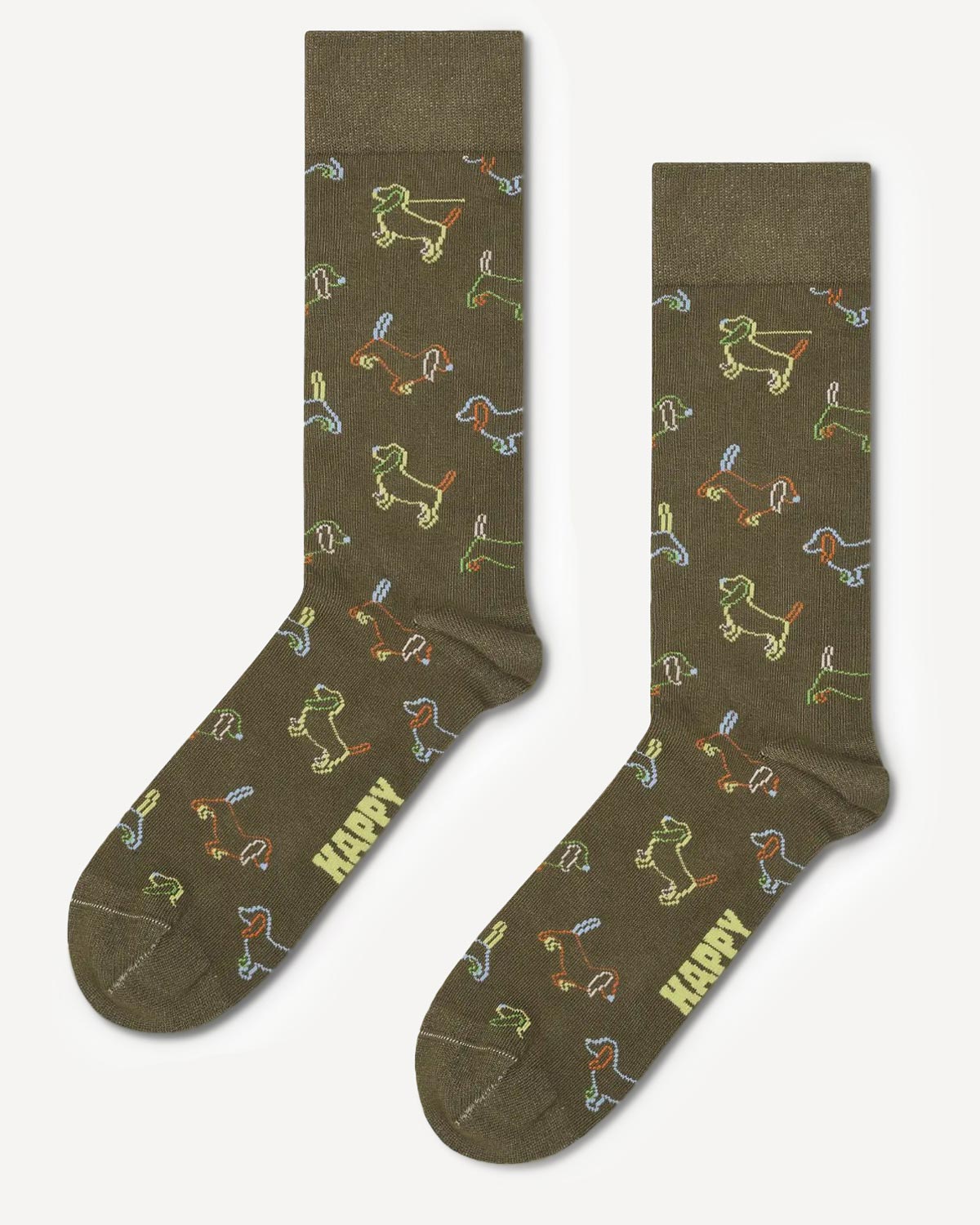 Άνδρας - Κάλτσες - Happy Socks Καφέ