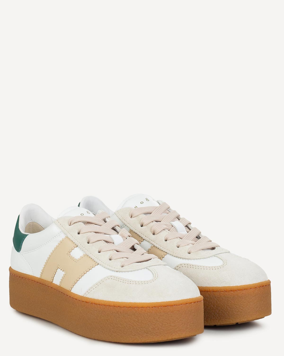 Γυναίκα - Sneakers - Hogan Λευκό-Μπεζ
