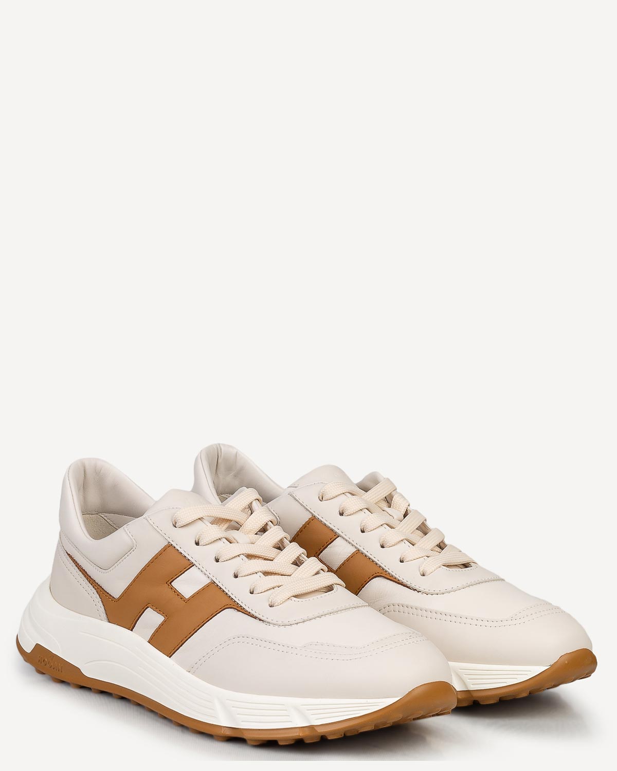 Άνδρας - Sneakers - Hogan Λευκό-Καφέ