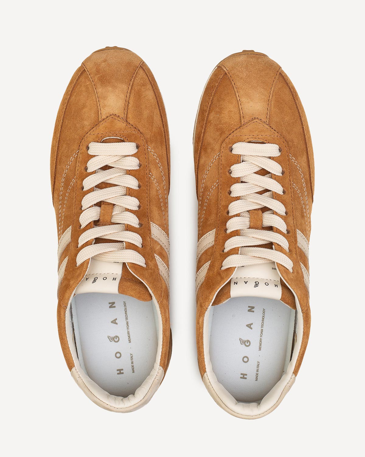 Γυναίκα - Sneakers - Hogan Καμηλό-Λευκό