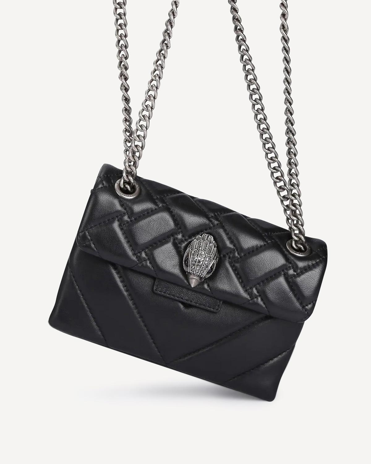 Γυναίκα - Shoulder Bags - Kurt Geiger Μαύρο-Ασημί
