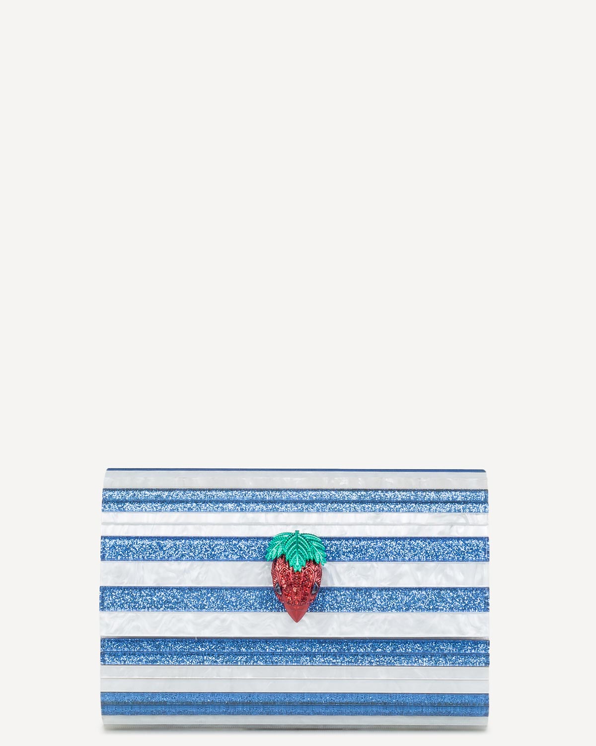 Γυναίκα - Clutch - Kurt Geiger Μπλε-Λευκό